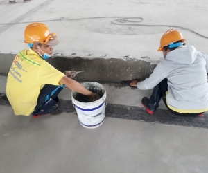 XỬ LÝ JOINT (RON BÊ TÔNG) BỊ BỂ, NỨT