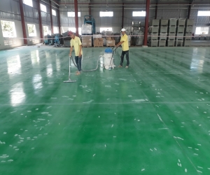 SƠN PHỦ EPOXY (1 LỚP LÓT + 2 LỚP PHỦ)