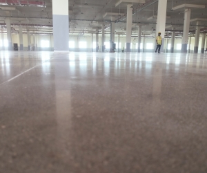 Project   : GESIN  - Phase III (Thi công mài bóng bê tông lộ muối tiêu)