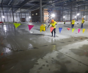 Project: Lixil Phase 2 - 50.000 m2: - Liquid Hardener + Epoxy Coating.
