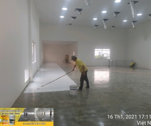 SƠN PHỦ EPOXY (1 LỚP LÓT + 2 LỚP PHỦ)