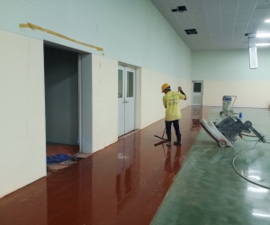 Project: NOK (Phase III) - Liquid Hardener - Mài bóng bê tông (12.000 m2)